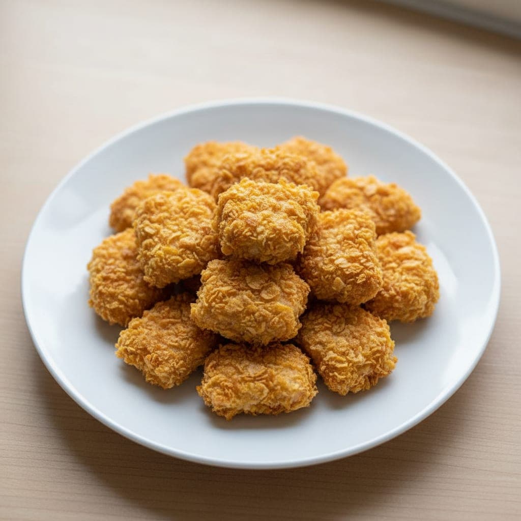 שניצלונים לילדים עם ציפוי קורנפלקס